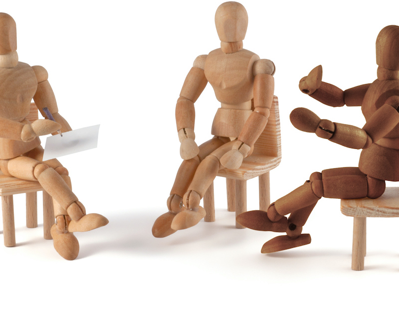 Wooden mannequins